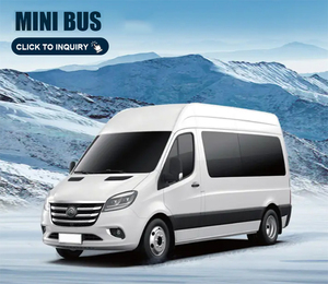 Silver 16-30 Seat Diesel Passenger Van Automatic Transmission Euro 4 Emission Standard New <b>Coach</b> Vehicle - Product Image 4