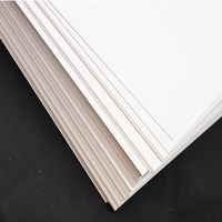 Precio de fábrica Ningbo Papel Kraft Blanco C1S Recubierto Reciclado 300gsm 350gsm Cartón FBB Marfil para Marcos de Fotos Anti-encogimiento de Alta Calidad