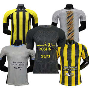 2526 Hot New Season <strong>Al</strong>-Ittihad <strong>Al</strong> <strong>Nassr</strong> Club High Quality Football Jersey Saudi Arabia Style Thai <strong>Ronaldo</strong> Football Suit - Product Image 1