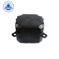 Ponton flottant en HDPE moulé par soufflage pour quai de marina - Écologique 500x500x400mm - Couleur et logo personnalisés en plastique