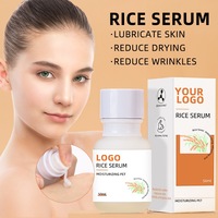 Ensemble de Soins Visage Anti-Âge au Riz de Haute Qualité, Emballage Personnalisé, Hydratant, Végétalien, pour Peaux Sensibles