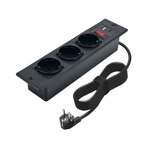 Đa-Chức Năng Máy Tính Để Bàn Nhanh Chóng Sạc USB Cổng Máy Tính Để Bàn Ổ Cắm Ẩn Bàn Lõm Chuyển Đổi Ổ Cắm - Product Image 3