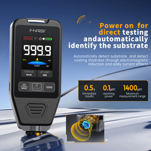 Medidor de Espesor de Pintura FNIRSI <span class=keywords><strong>CTG</strong></span>-20 para Medición de Recubrimientos Automotrices, Probador de Superficies de Pintura y Aceite para Automóviles con Sonda de Precisión - Product Image 4