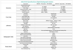 جهاز أشعة سينية 50 كيلو وات أفضل جودة جهاز تصوير طبي جهاز أشعة سينية للإنسان - Product Image 6