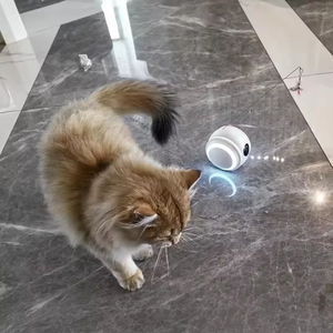 جهاز مراقبة الحيوانات الأليفة الأوتوماتيكي الذكي من OEM، كرة سيليكون ذكية كرفيق للحيوانات الأليفة مع كاميرا متنقلة وتطبيق للتتبع والتسجيل الآمن - Product Image 6