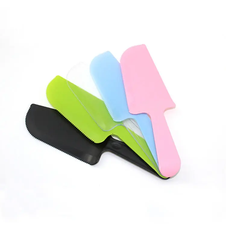 Wholesale Disposable Plastic Cake Cutter, Birthday Western Knife, Catering Slicing Knife