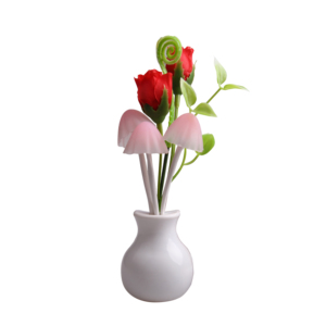 W117 Dusk to Dawn <strong>Sensor</strong> Mushroom Wall Lamp <strong>Plug</strong> <strong>in</strong> Night <strong>Light</strong> Decoration for Baby Bedroom Cute Gift - Product Image 4
