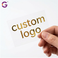 Autocollants personnalisés en relief 3D avec feuille d'or UV DTF, autocollants transparents imperméables, étiquettes de logo pour l'emballage de flacons de parfum
