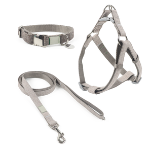 Produsen <span class=keywords><strong>Harness</strong></span> anjing OEM Tweed Fabric <span class=keywords><strong>Harness</strong></span> hewan peliharaan, Set tali anjing mewah, timbal jalan dan <span class=keywords><strong>Harness</strong></span> untuk perlengkapan hewan peliharaan, perlengkapan anjing - Product Image 1