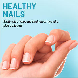 Vitaminas para Cabello, Piel y Uñas, Gomitas Orgánicas para una Piel Suave, Biotina Herbal Natural, Vitamina C Vegana, Zinc Saludable, Colágeno para una Dieta Saludable - Product Image 4