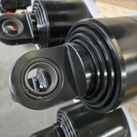 Piston hydraulique 5 sections pour benne basculante