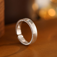 Bague unisexe de haute qualité en argent sterling 925 avec diamant naturel, motif écailles de dragon brillantes, glace concassée, ruche de glace, écailles de poisson
