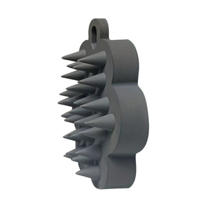 <span class=keywords><strong>Brosse</strong></span> de massage en silicone personnalisée YS-12101 pour le nettoyage du cuir chevelu et le lavage des cheveux, fabriquée en Chine - Product Image 5