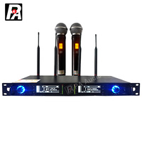 Microphone sans fil professionnel PA, émetteur-récepteur UHF, modèle G3, alimentation AC, câble de données, connecteur XLR, microphone à volume réglable