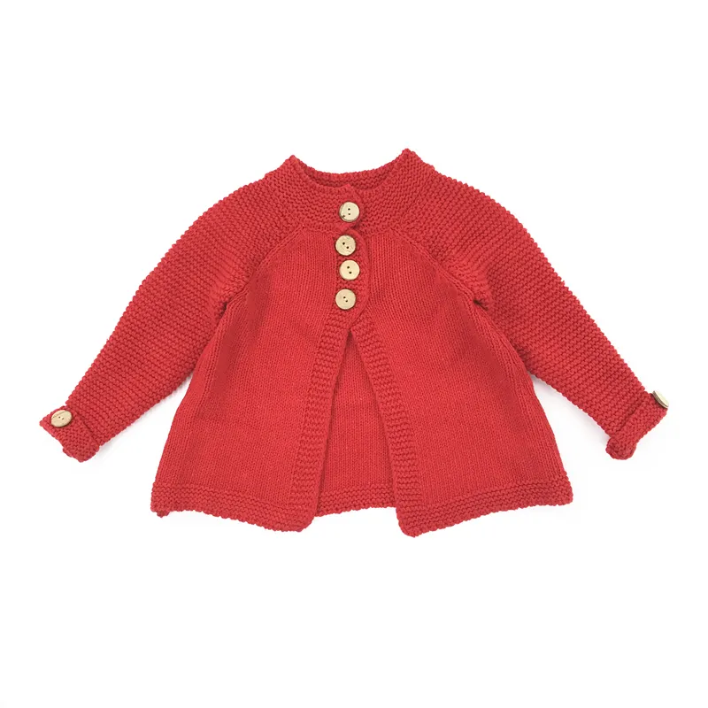 Großhandel Kinder Pullover Kinder Kleidung Baby Mädchen Strickjacke Pullover