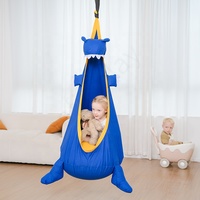 Haute qualité coton confortable Portable hamac balançoire coussin d'air pliable amusant jouet mignon Animal hamac Pod balançoire