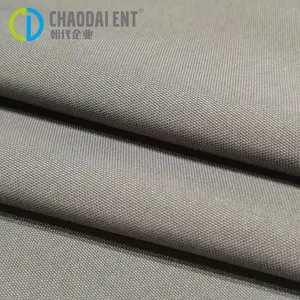 グレー染色織りタスラン300D * 500D一般防水リサイクルポリエステルRPETタスランオックスフォード生地屋外用