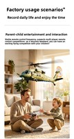 Nouvel hélicoptère télécommandé haut de gamme en plastique pour enfants, acrobaties, évitement d'obstacles, vol à altitude fixe, ultra-longue portée