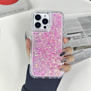 <span class=keywords><strong>Funda</strong></span> de Teléfono de Lujo con Diseño Exquisito de Perlas para Chicas, Triple Protección para OPP A6 X 4G/5G - Product Image 4