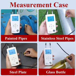 Hot Sale LS211 600mm Ultrasonic Digital Thickness <b>Gauge</b> for Steel Pipe Wall Measurement LS211, LS211 Ultrasonic Thickness <b>Gauge</b> - Product Image 1