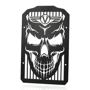 Accessoires de <span class=keywords><strong>moto</strong></span> pour Kawasaki Vulcan 900 VN900 B Classic LT Custom 2006-2024, cache de radiateur, grille de protection - Product Image 4