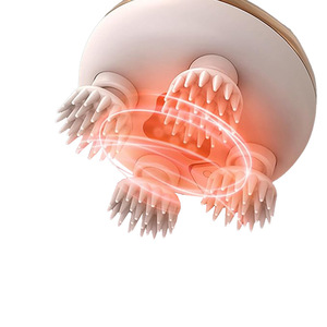 Scalp Care Head Spa Massager Rechargeable Vibration Massage Claw With Replaceable Brush Heads For Relaxation And Scalp Health - Product Image 2
