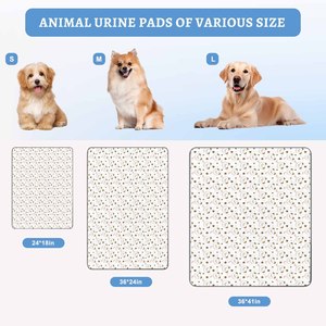 Hiphoppet Extra Große Hundewelpen-Trainingsunterlagen für Hunde, Haustier-Welpenunterlagen für Stubenreinheit, Welpengehege, Transportbox und Bett - Product Image 5