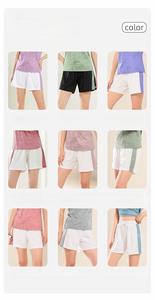 Femmes été quart pantalon mince Style ample sport Shorts décontracté course Yoga Fitness respirant grande taille Denim Shorts doux - Product Image 4