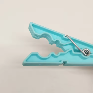 Chất Lượng Cao Mùa Xuân Nhựa Quần Áo Chốt Giặt Clips Cho Quần Áo Kẹp Quần Áo Giặt Vớ Clip - Product Image 4