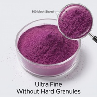Poudre d'Ube Séchée Pure, Non-OGM, Riche en Antioxydants, Matière Première pour Mélange de Boissons Sain et Sainement Équilibré, Alternative au Taro pour Bubble Tea