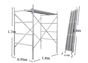 Planche de chantier galvanisée Q235, robuste, en acier, pour la construction - Product Image 2