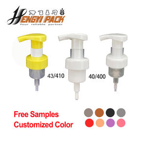 ปั๊มโฟม OEM 40/410 ขนาด 0.8 ซีซี 1.2 ซีซี 1.5 ซีซี  ทำจากพลาสติก สำหรับสบู่เหลว/แชมพู/เจลแอลกอฮอล์ล้างมือ พร้อมฟองโฟมหนานุ่มสำหรับสบู่ล้างมือ - Product Image 1