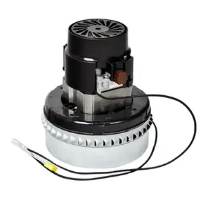 2024 hot sale 220/110 Voltage 1000-1500W 2 stage low noise parts wet dry vacuum cleaner motor for industrial vacuum cleaner