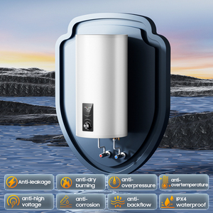 Chauffe-eau électrique vertical en plastique PE 2200W OEM ODM pour maison, camping-car, voiture, usage extérieur, capacité 30L-100L - Product Image 6