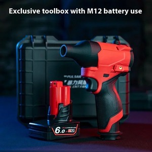 Soplador de Aire Profesional de Alta Potencia para Batería M12 (Batería <span class=keywords><strong>No</strong></span> Incluida), Ventilador de Mano Potente para Camping y Viajes, Ventilador Turbo - Product Image 4