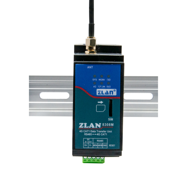 ZLAN8308M Industrial IoT Gateway with 4G Connectivity Features RS485 Serial Port-Direct From Manufacturer
