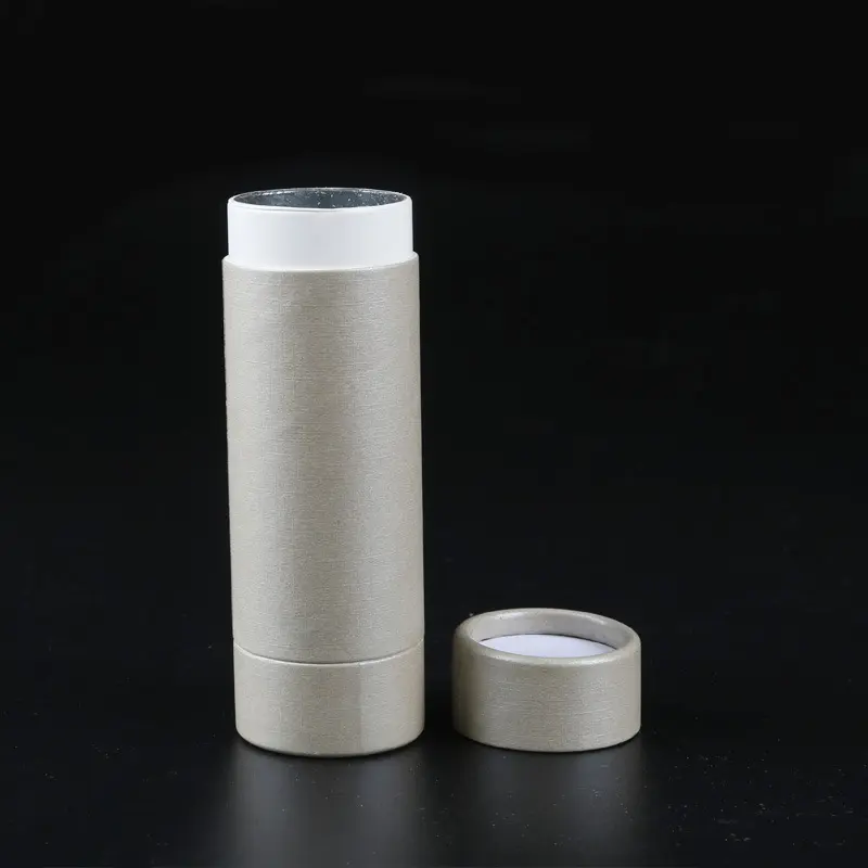 Customizable Colorful Cosmetic Cardboard Paper Tube Cylinder Style Paper Tube Box for Tea Gift Packaging