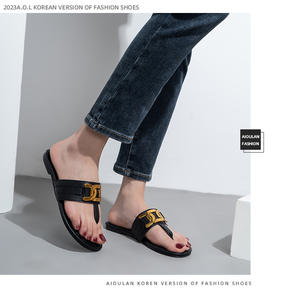 Chaussures pour femmes Yearning en cuir véritable souple, antidérapantes, style urbain tendance, dessus en cuir de vachette (1,5 cm), semelle extérieure en EVA, printemps-automne - Product Image 2