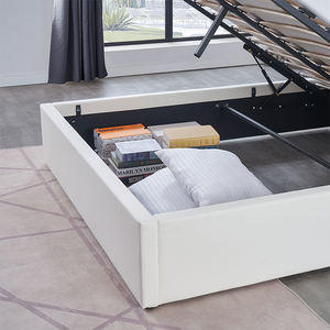 Lit rembourré moderne de luxe avec système de levage hydraulique pour la maison, l'hôtel et la chambre à coucher - Product Image 6