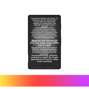 Lector de Libros Electrónicos Yuesheng Tong X4 con Pantalla de Tinta Electrónica de 4.3 Pulgadas, Ultra Portátil, Ultra Delgado de 59 mm, Resolución 480x480, Pantalla en Blanco y Negro - Product Image 1