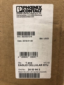 Registrador de Datos Celular PLC Contact Eaglei RTU 2403943 120VAC 5A para Producto en Garantía - Product Image 2