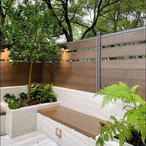Clôture extérieure pour l'intimité, design haute confidentialité, <span class=keywords><strong>isolation</strong></span> acoustique, clôture de <span class=keywords><strong>jardin</strong></span>, panneaux de clôture WPC, composite bois-plastique - Product Image 4