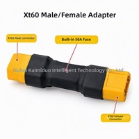 Adaptor XT60 Male-to-Female dengan Resistor Pre-Charge 50A untuk Baterai Lithium Model RC-Mencegah Pengembangan Arus Listrik