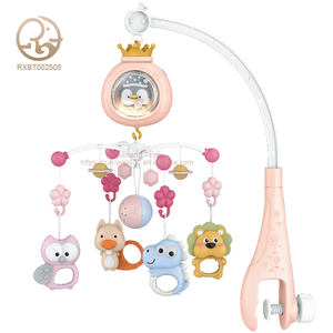 Nuevo Proyector <span class=keywords><strong>de</strong></span> Luz Nocturna Infantil con Diseño <span class=keywords><strong>de</strong></span> Cama, Juguete Musical Suave para <span class=keywords><strong>Cuna</strong></span> <span class=keywords><strong>de</strong></span> Bebé con Campana <span class=keywords><strong>de</strong></span> Plástico Resistente y Materiales <span class=keywords><strong>de</strong></span> Gamuza - Product Image 1