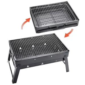 Stainless Steel Park Grills Portable BBQ Charcoal Stove