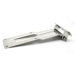 Zinc-Plated Steel Truck Door Hinge Container Rear Door Strap Hinge with U <b>Bracket</b> - Product Image 1