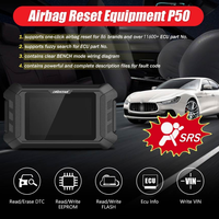 Herramienta de Restablecimiento de Datos de Choque de Airbag OBDSTAR P50 con el Software Más Reciente para Camry Corolla Versión en Inglés Garantía de 12 Meses y Soporte para más de 14100 ECU