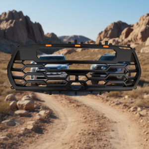 Parrilla Delantera LED para Toyota Sequoia, Aleación de Aluminio Negra, Estilo Deportivo D0100HPLI1Y - Product Image 2