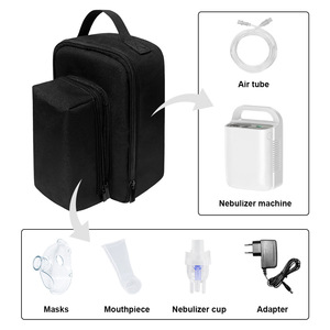 Nebulizer Storage Bag Nylon Zipper Closure Portable Travel Medical Bag With T-Strap Handle - Product Image 4