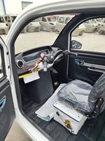 Camionnette électrique à trois roues à carrosserie ouverte avec une capacité de charge utile de 400 kg pour 3 passagers
